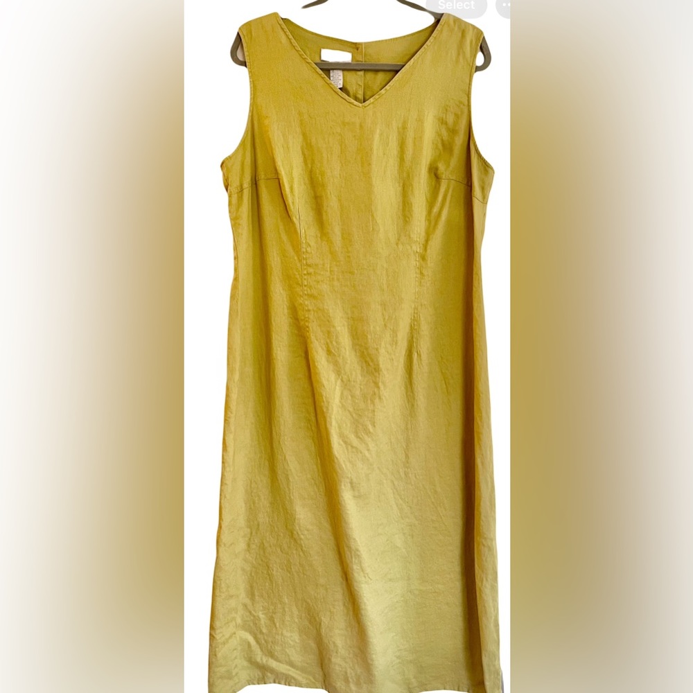 Jones New York Sport linen maxi dress